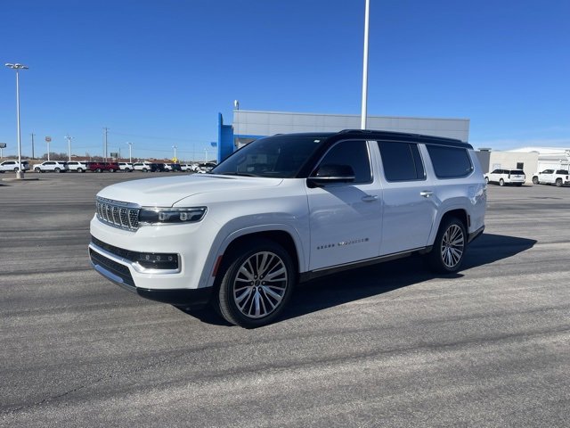 Used 2023 Jeep Grand Wagoneer L Series III w/ Rear Seat Video Group 1 image 1