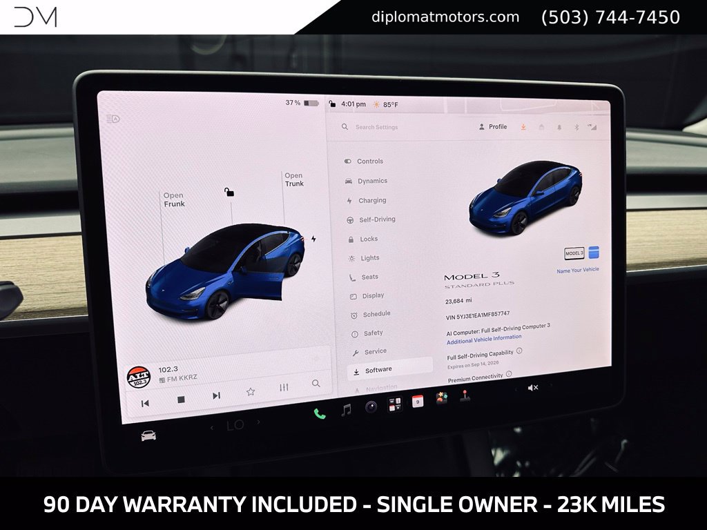 Used 2021 Tesla Model 3 Standard Range Plus RWD image 33