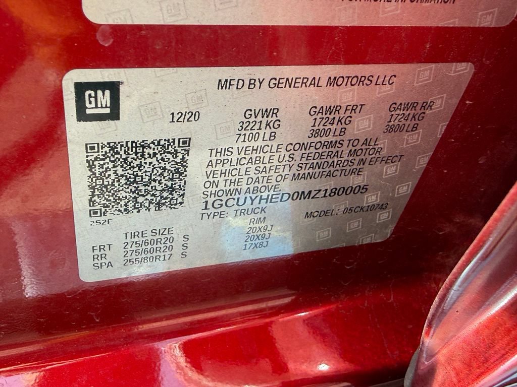 Used 2021 Chevrolet Silverado 1500 High Country w/ Safety Package II AWD/4WD image 67