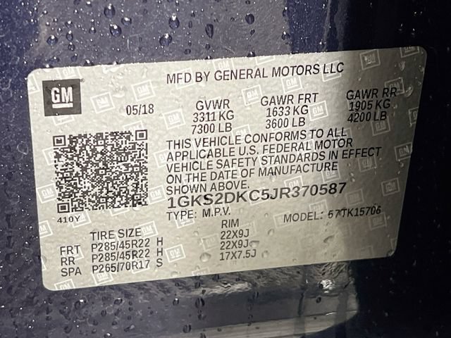 Used 2018 GMC Yukon SLT w/ Open Road Package AWD/4WD image 12