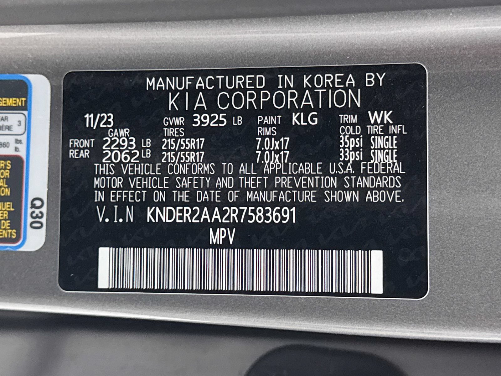 Certified 2024 Kia Seltos EX FWD image 37