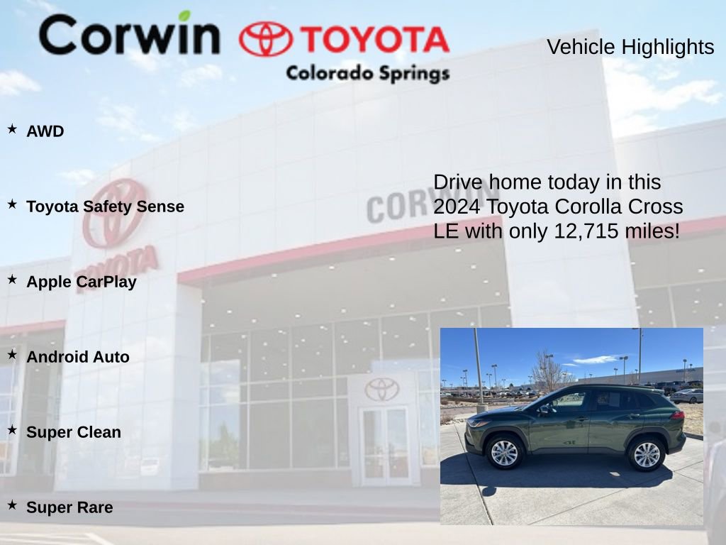 Used 2024 Toyota Corolla Cross LE image 6