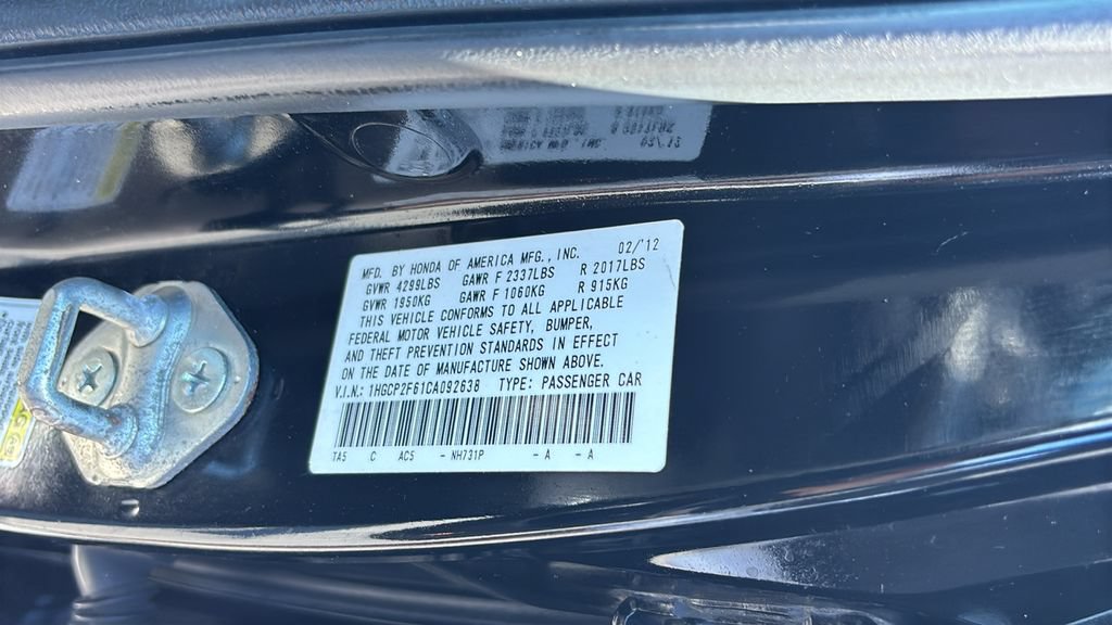 Used 2012 Honda Accord SE image 30