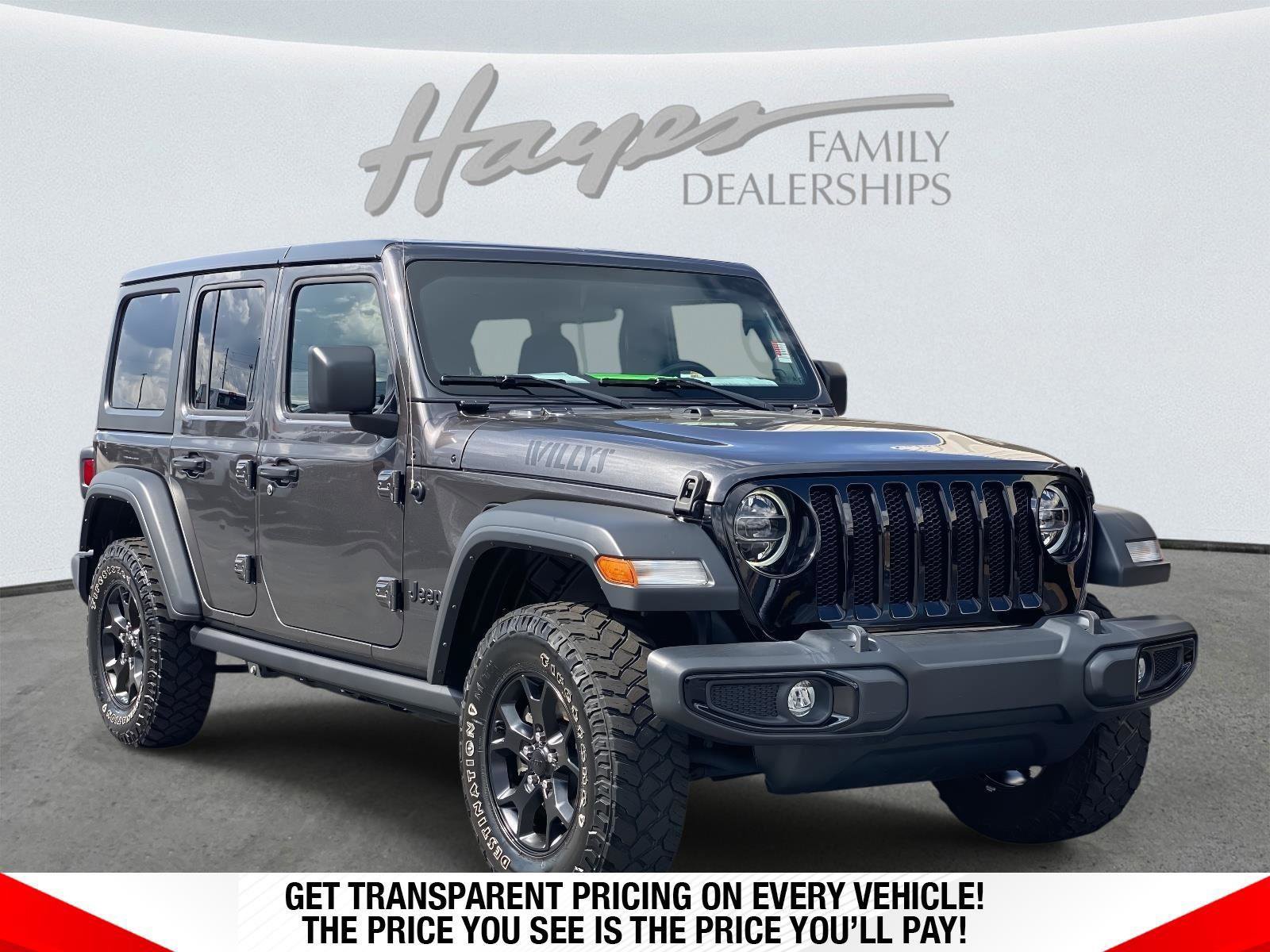 Certified 2021 Jeep Wrangler Unlimited Sport
