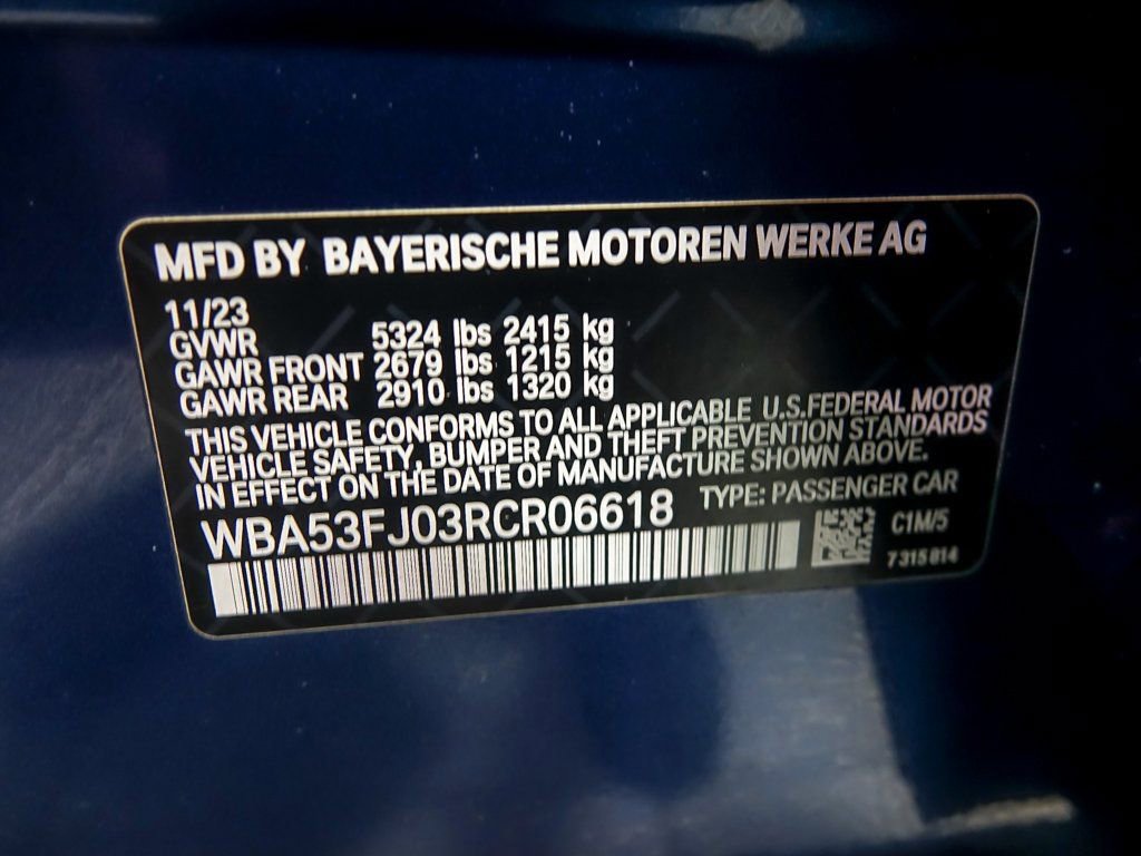 Used 2024 BMW 530i xDrive w/ Premium Package image 36