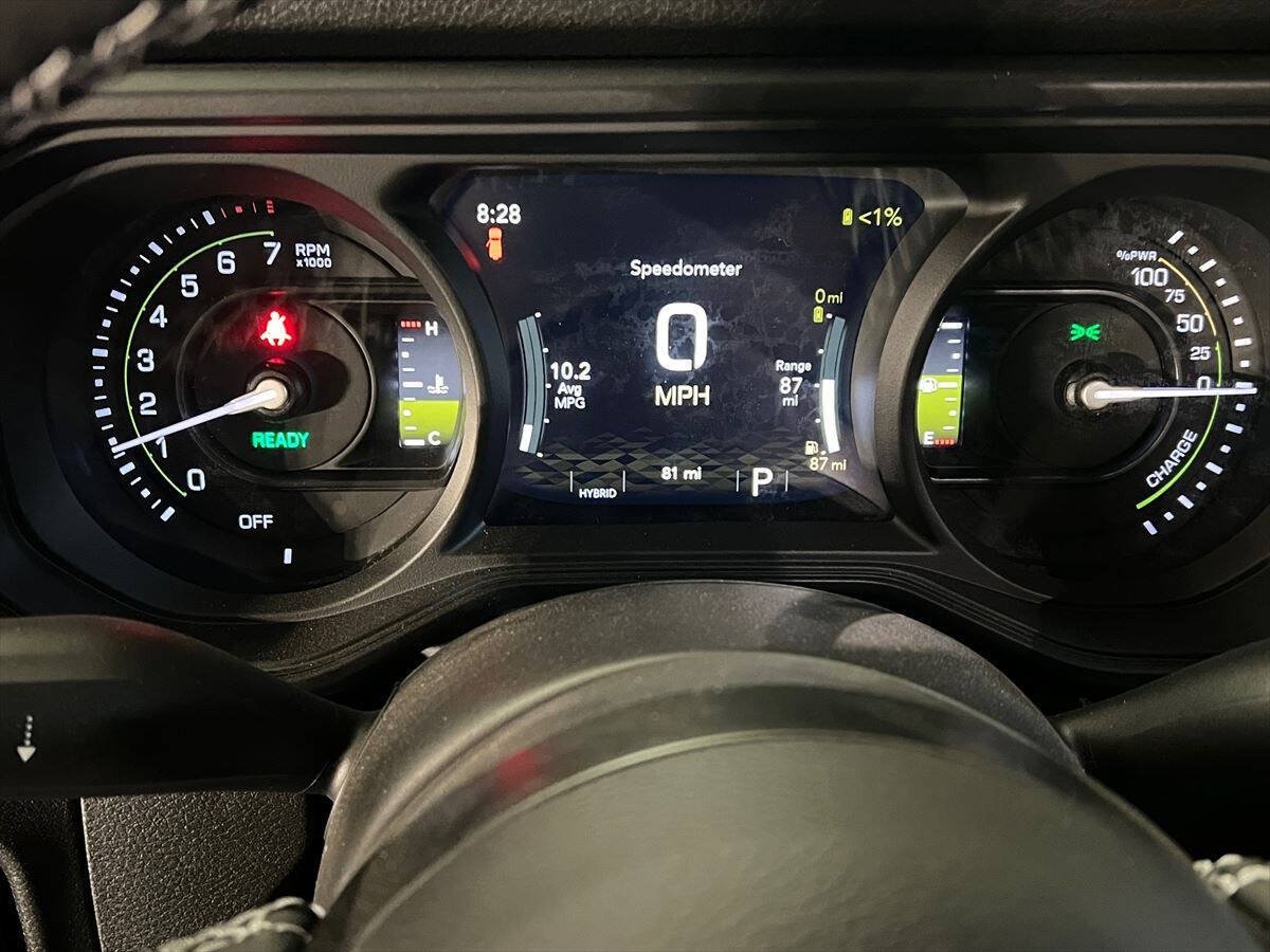 Used 2025 Jeep Wrangler Unlimited Sport S 4xe AWD/4WD image 12