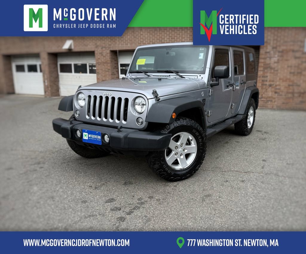 Used 2016 Jeep Wrangler Unlimited Sport w/ Quick Order Package 24S AWD/4WD video 1