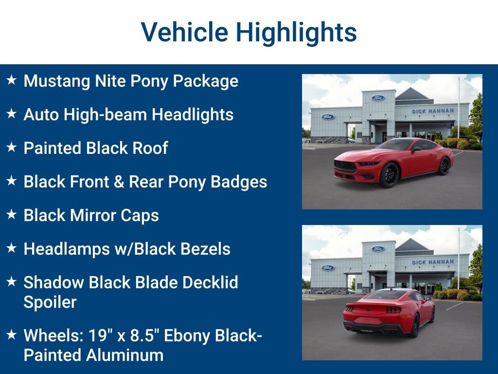 New 2025 Ford Mustang Premium RWD image 3
