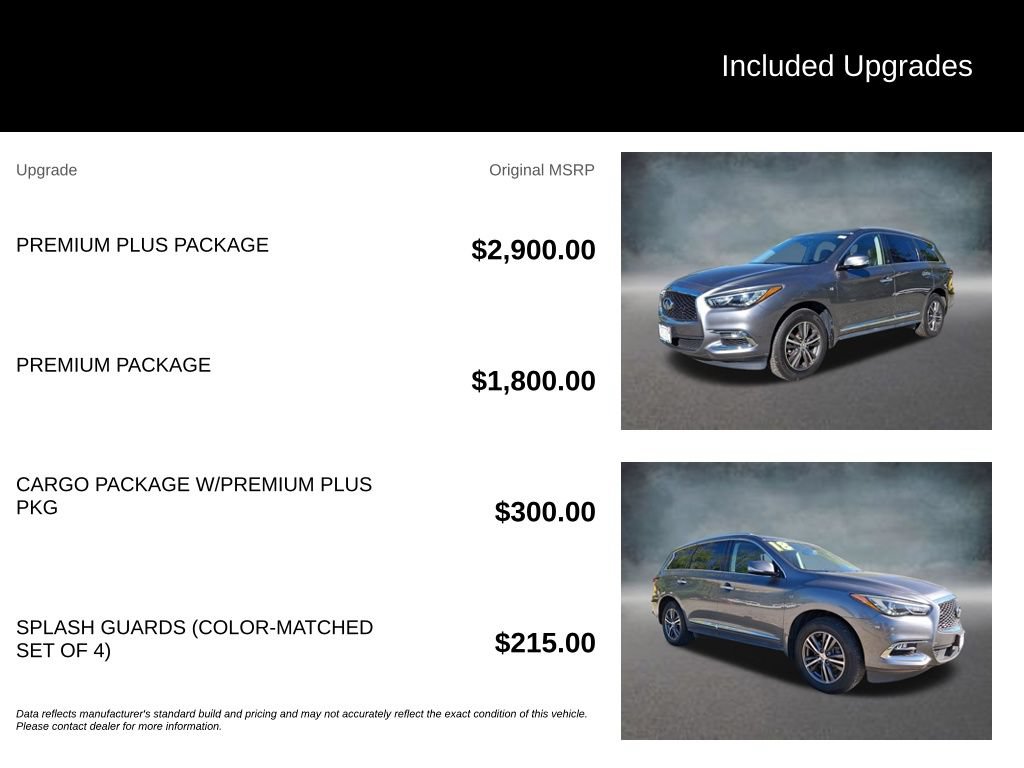 Used 2018 INFINITI QX60 Luxe w/ Premium Plus Package AWD/4WD image 37