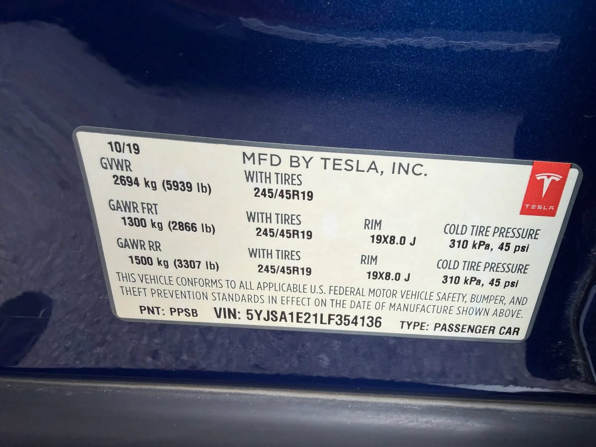 Used 2020 Tesla Model S Long Range AWD/4WD image 33