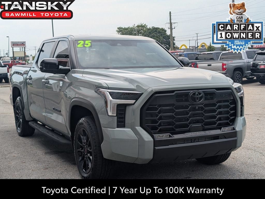 Certified 2025 Toyota Tundra Limited w/ TRD Off-Road Package AWD/4WD image 1