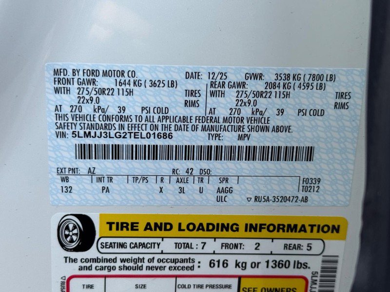 New 2026 Lincoln Navigator L Reserve w/ Jet Appearance Package image 23