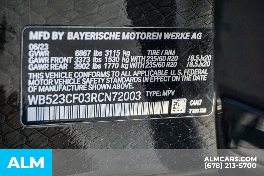 Used 2024 BMW iX xDrive50 w/ Convenience Package AWD/4WD image 63