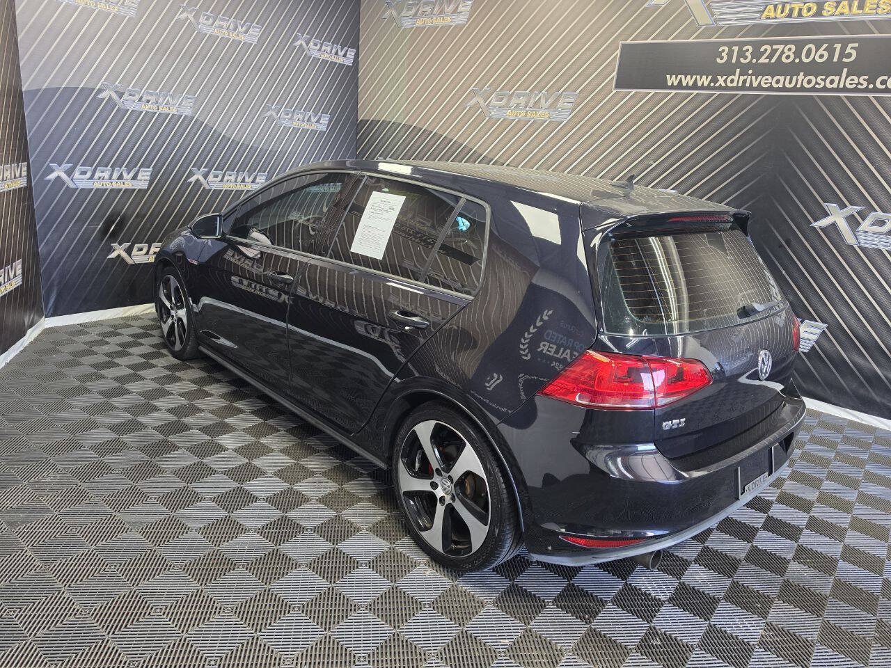 Used 2016 Volkswagen GTI SE FWD image 8