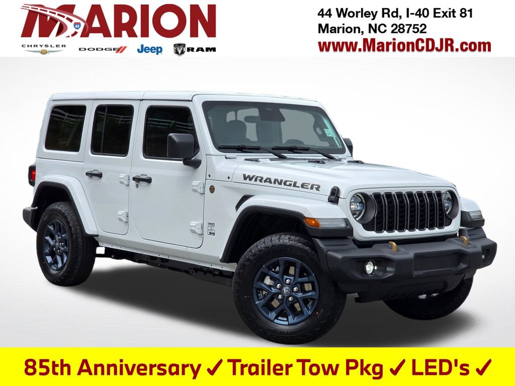 New 2026 Jeep Wrangler Unlimited Sport