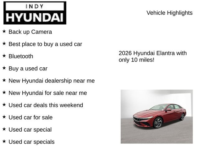 New 2026 Hyundai Elantra Limited image 7