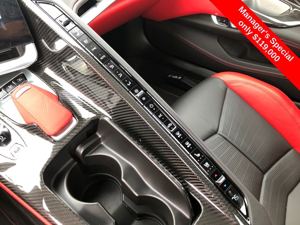 Used 2023 Chevrolet Corvette Z06 w/ Chrome Exterior Badge Package image 23