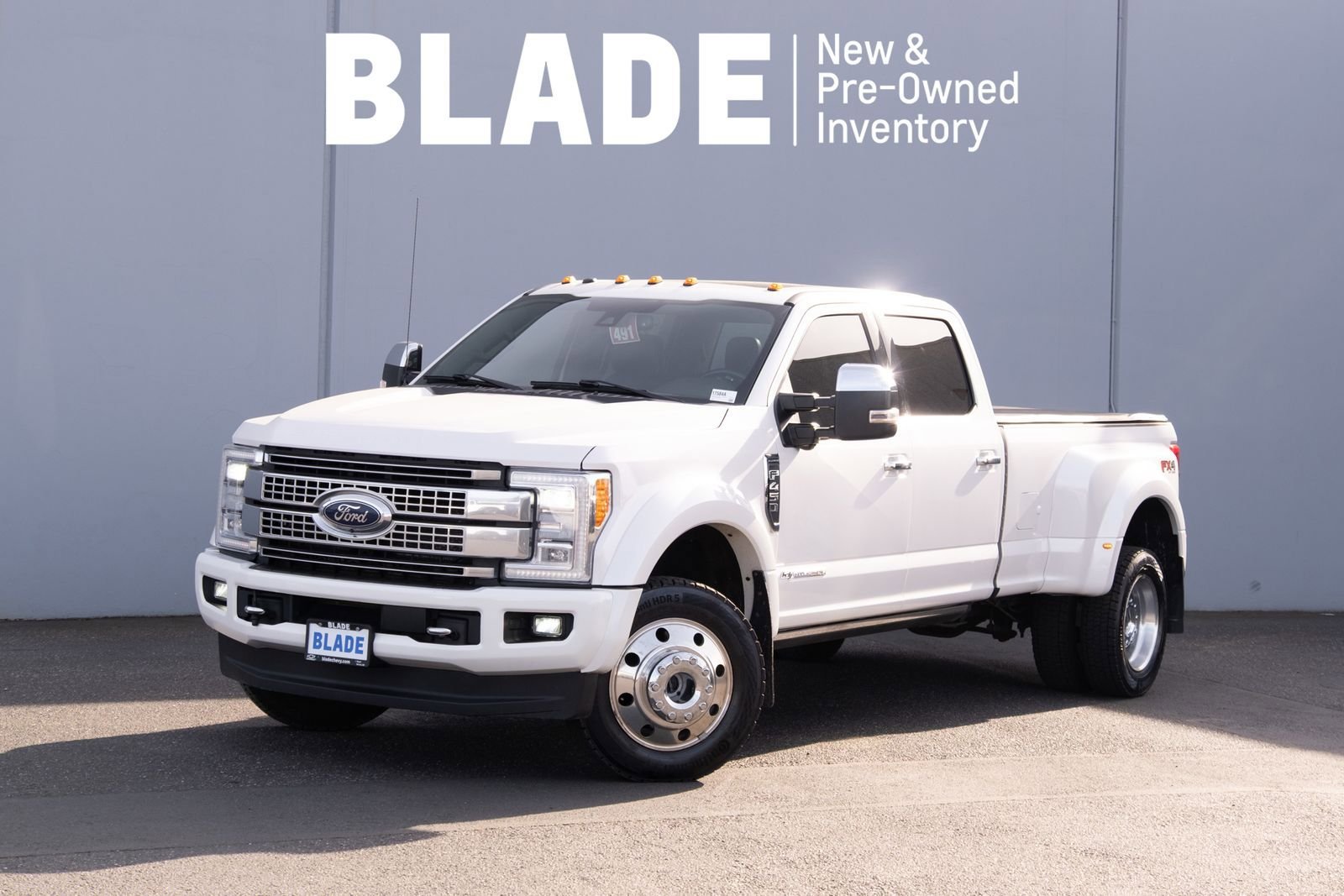 Used 2018 Ford F450 Platinum w/ Platinum Ultimate Package