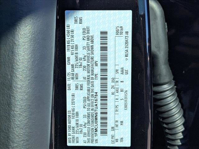 New 2026 Ford Escape ST-Line w/ Tech Pack #1 FWD image 17