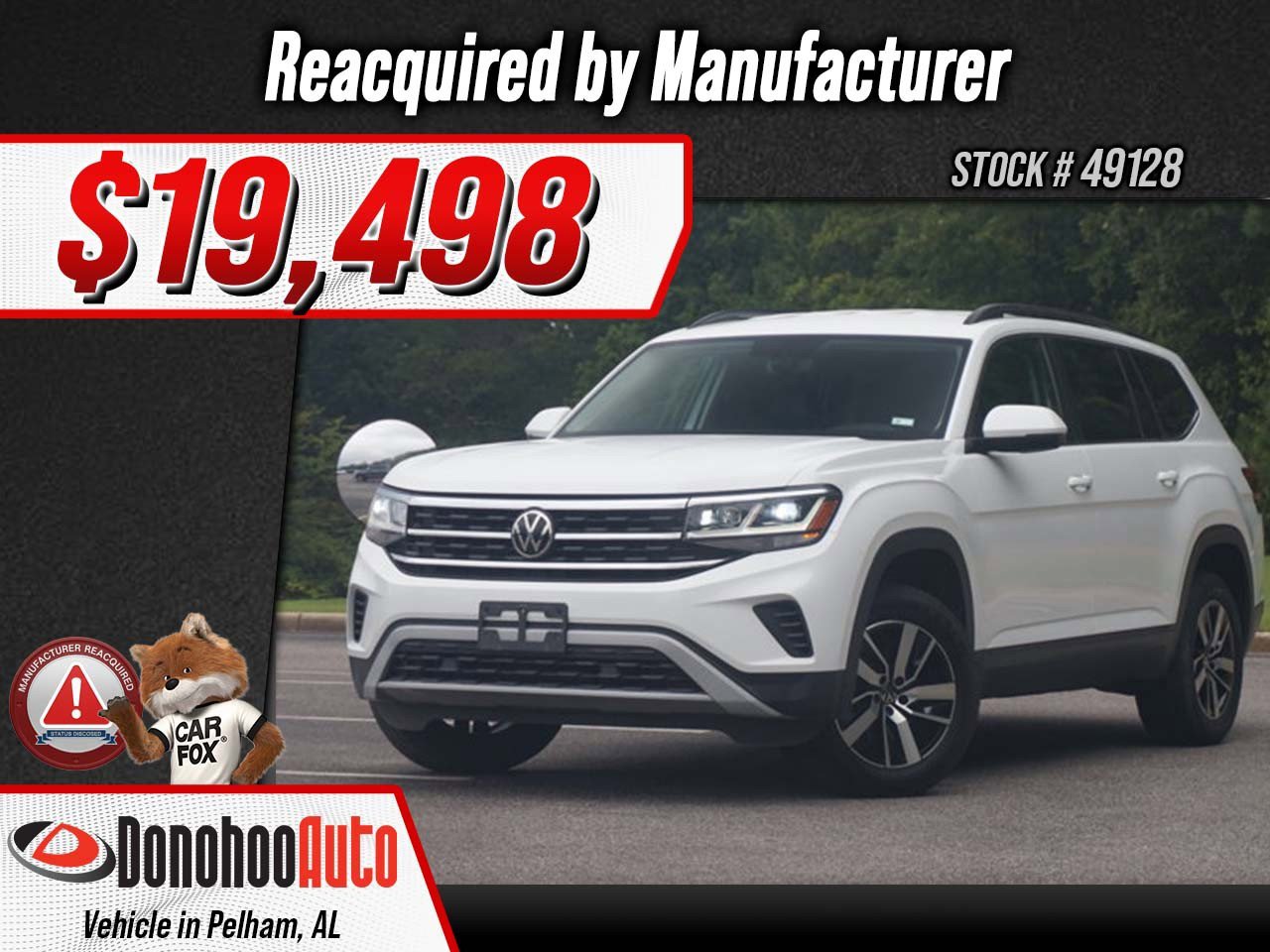 Used 2022 Volkswagen Atlas SE image 1