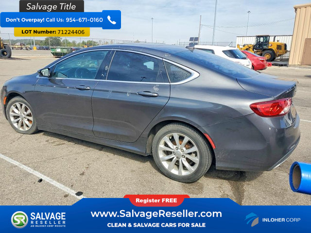 Used 2015 Chrysler 200 C w/ Navigation & Sound Group I FWD image 3