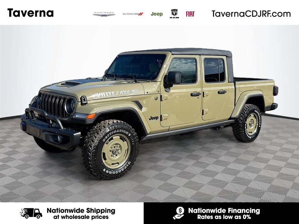 New 2026 Jeep Gladiator Willys
