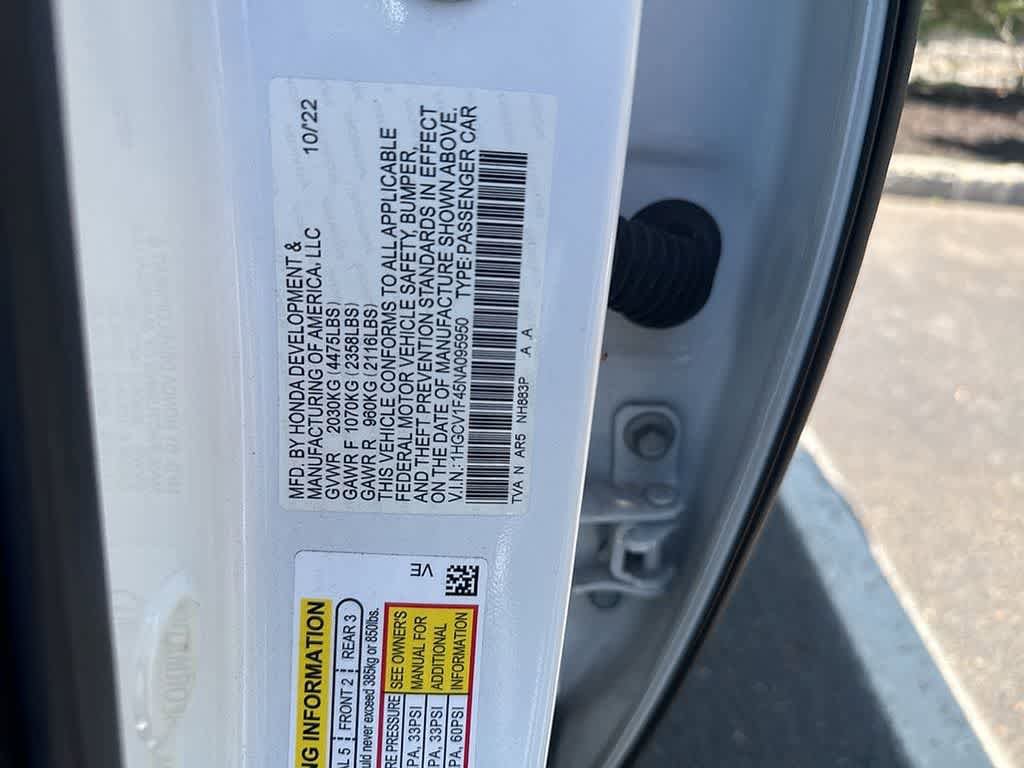 Certified 2022 Honda Accord Sport Special Edition image 9