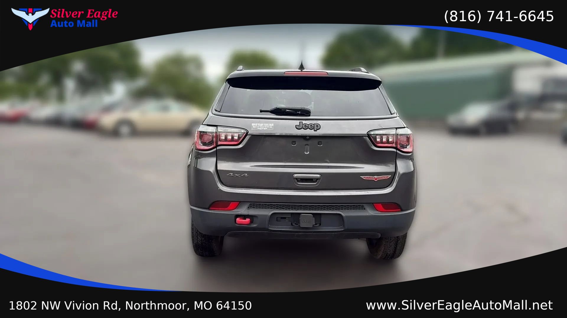 Used 2019 Jeep Compass Trailhawk AWD/4WD image 4