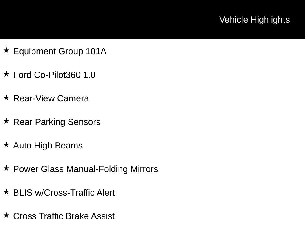 New 2025 Ford Maverick XL w/ Equipment Group 101A image 7