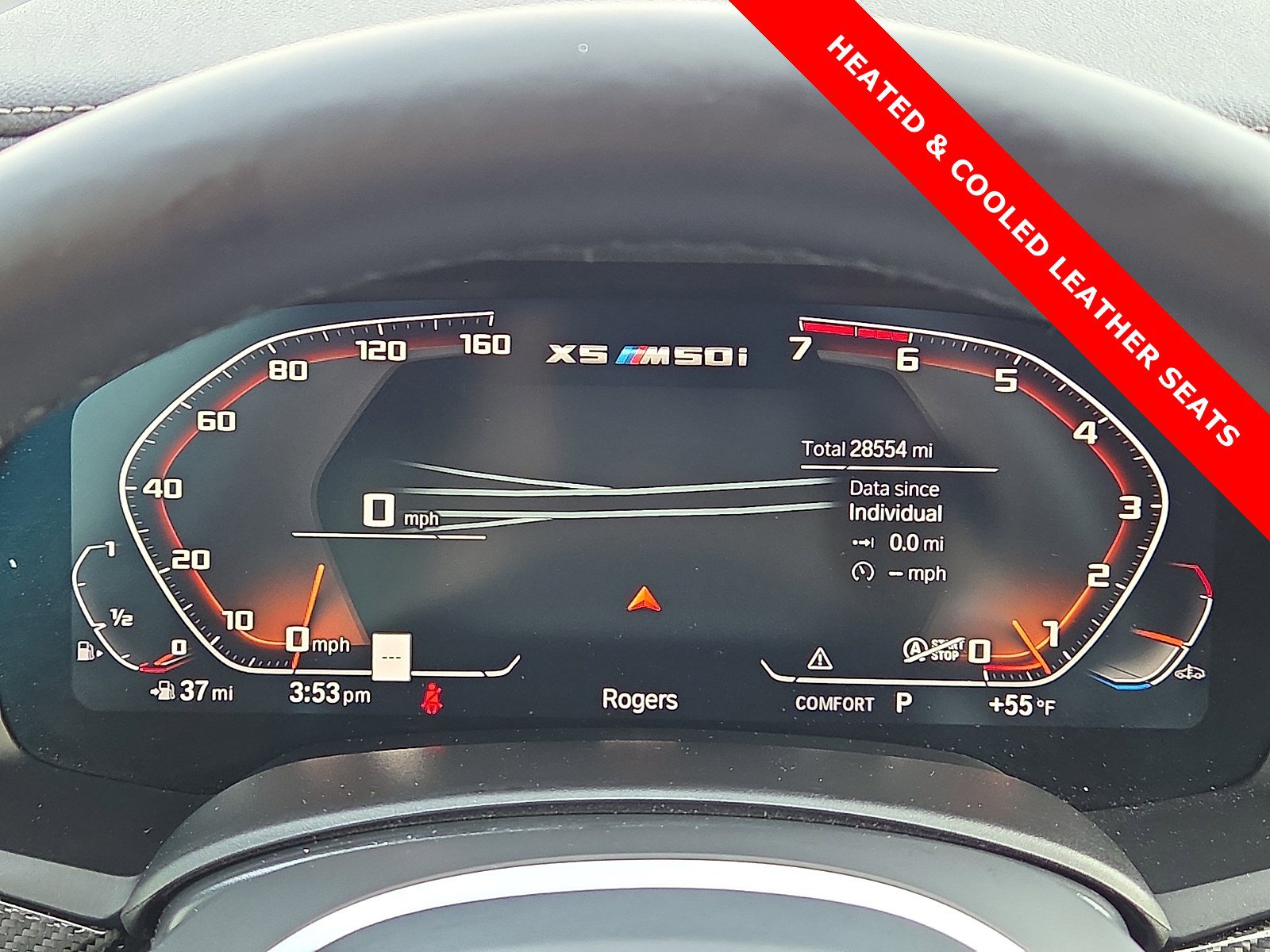 Used 2023 BMW X5 M50i w/ Climate Comfort Package image 23