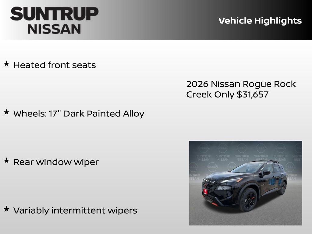 New 2026 Nissan Rogue SV AWD/4WD image 38
