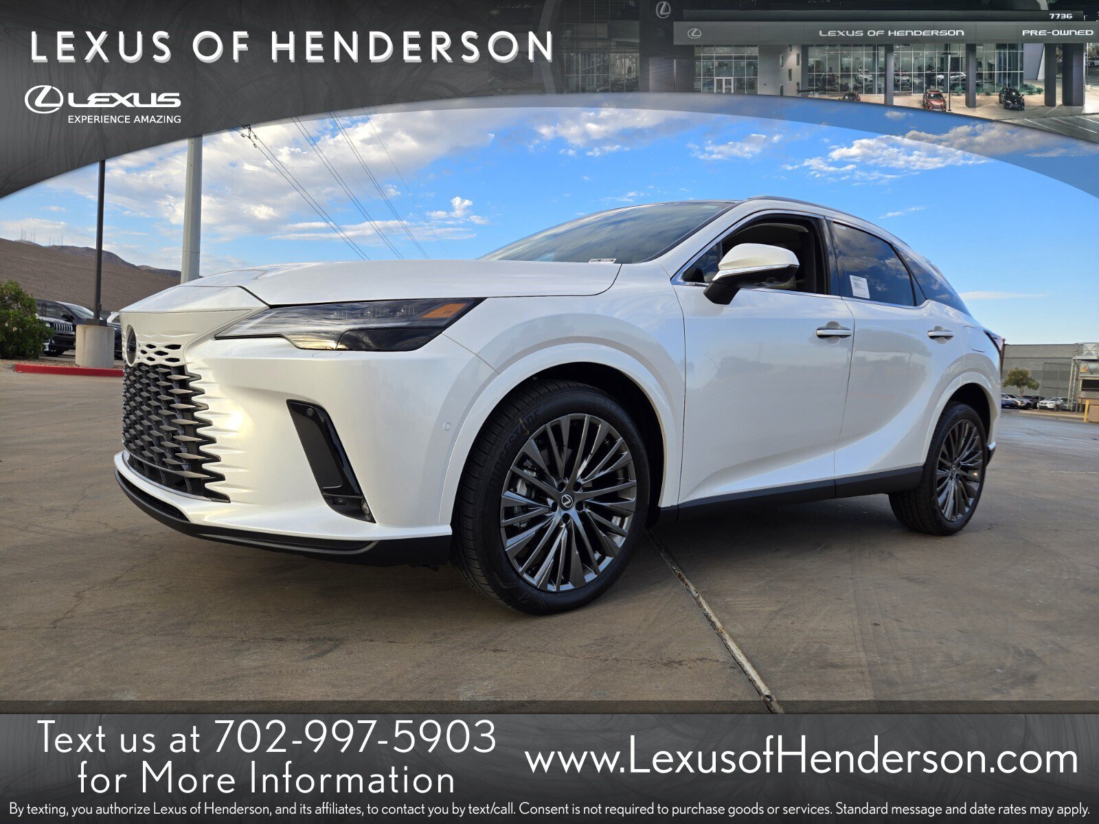 New 2026 Lexus RX 350 FWD image 1