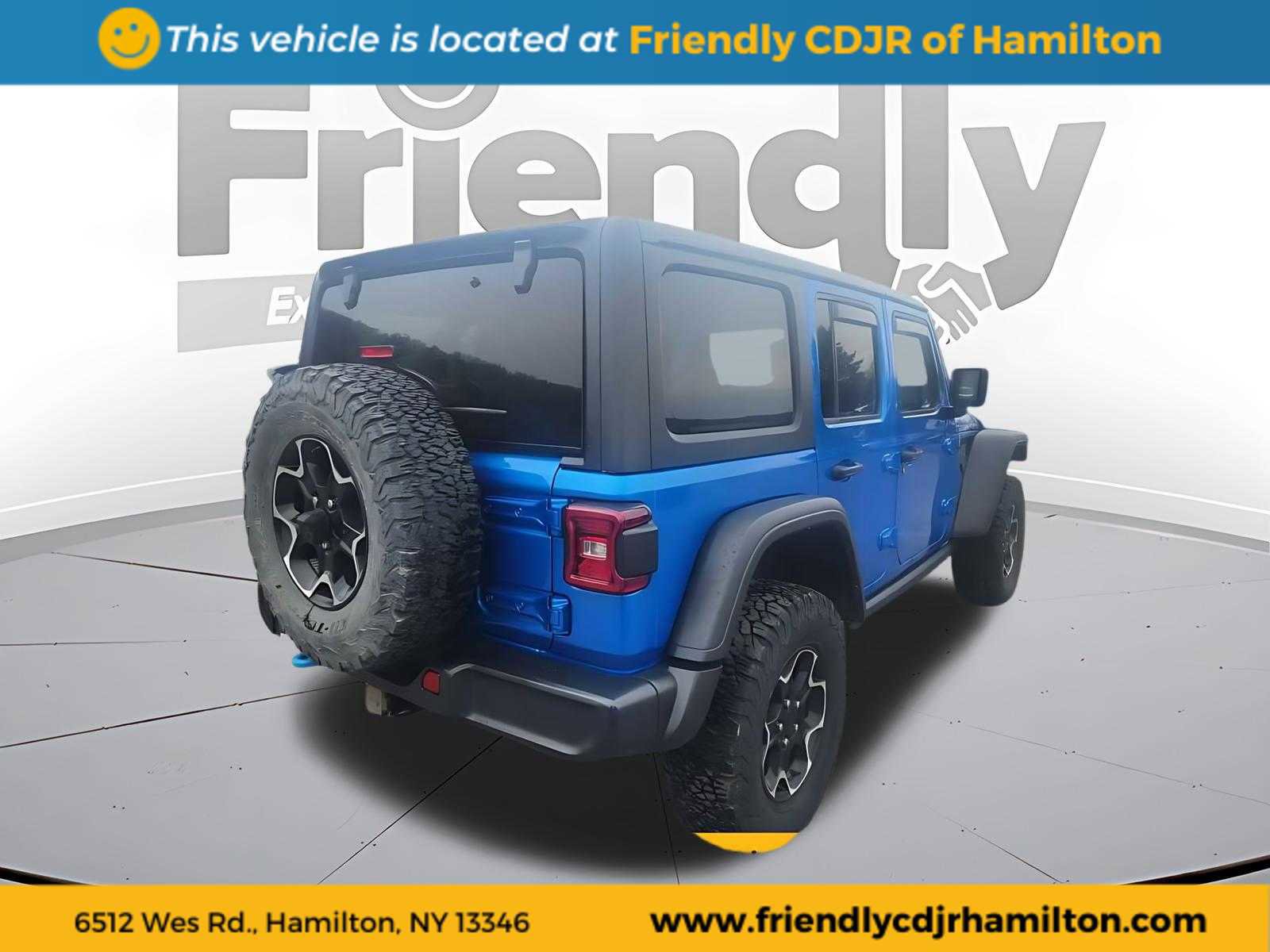Used 2021 Jeep Wrangler Unlimited Rubicon 4xe w/ Cold Weather Group image 5