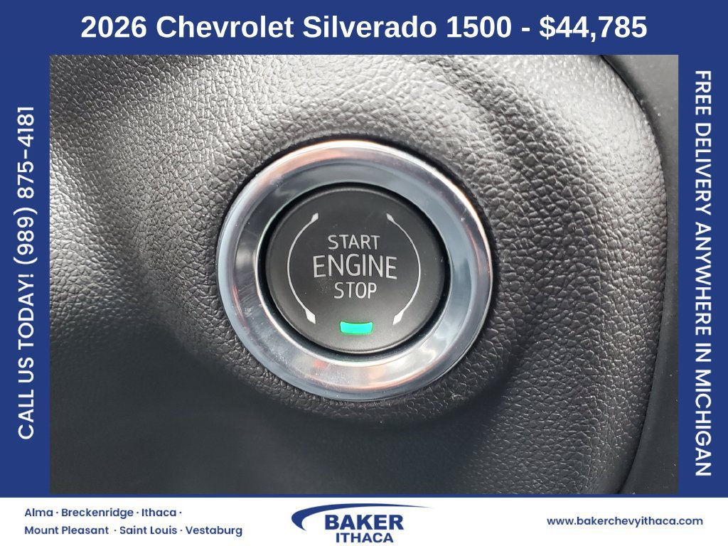 New 2026 Chevrolet Silverado 1500 W/T w/ Trailering Package AWD/4WD image 12