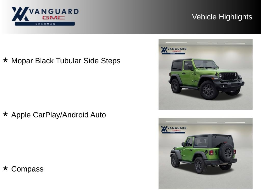Used 2025 Jeep Wrangler Sport AWD/4WD image 11