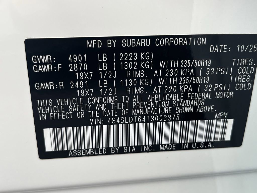 Certified 2026 Subaru Forester Touring image 35