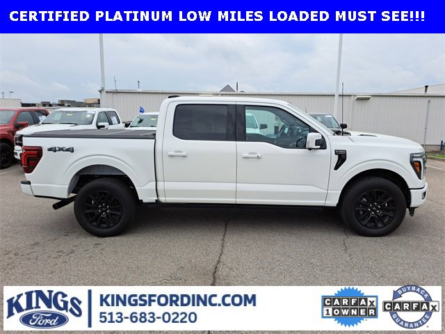 Certified 2024 Ford F150 Platinum w/ Equipment Group 702A High image 6