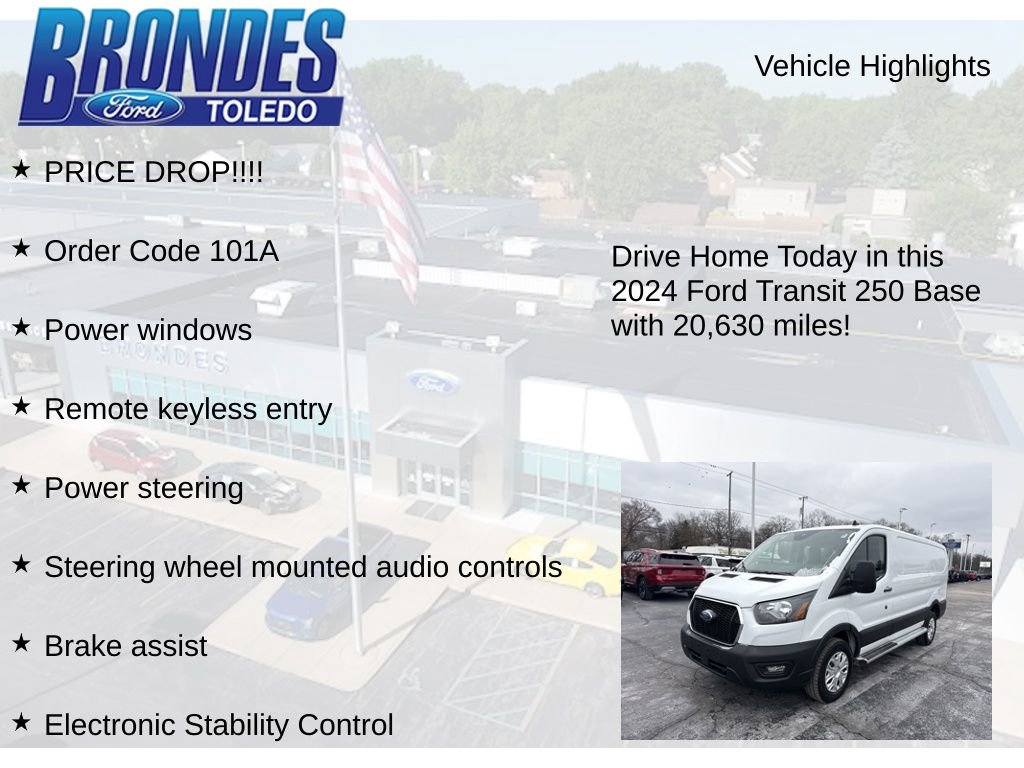Used 2024 Ford Transit 250 Low Roof w/ Exterior Upgrade Package RWD image 5