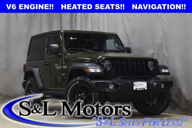 Used 2022 Jeep Wrangler Willys image 1