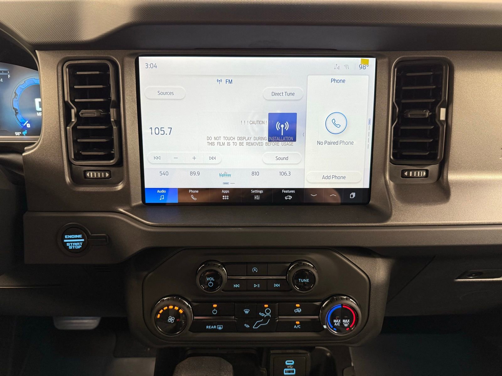 New 2025 Ford Bronco 4-Door w/ Sasquatch Package image 20