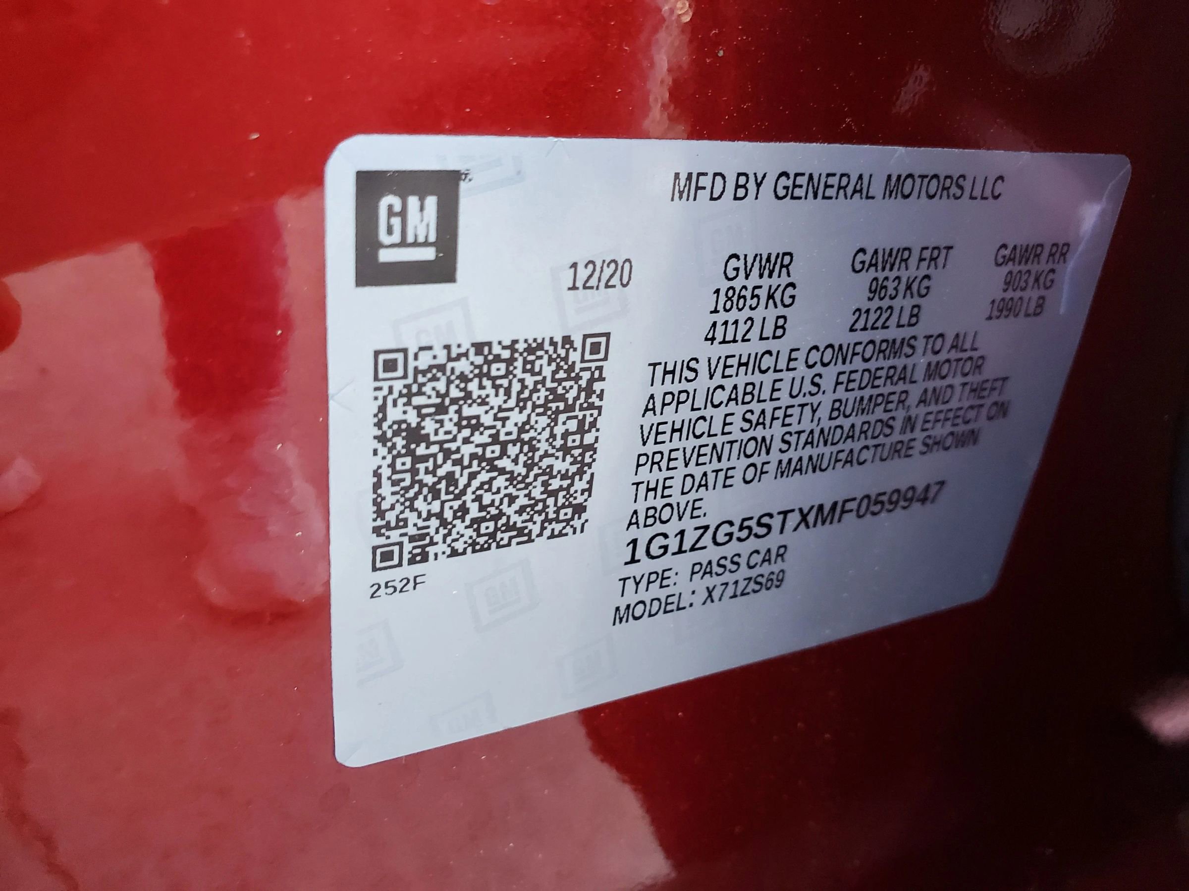 Used 2021 Chevrolet Malibu RS FWD image 60