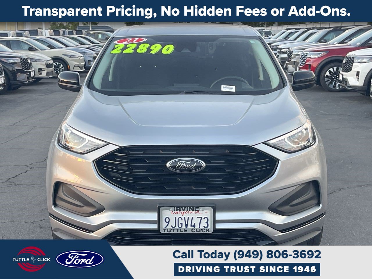Certified 2023 Ford Edge SE w/ Black Appearance Package AWD/4WD image 11