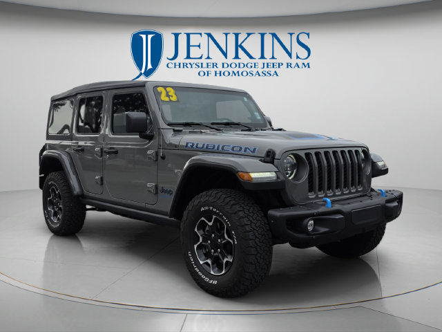 Used 2023 Jeep Wrangler Unlimited Rubicon 4xe w/ Steel Bumper Group AWD/4WD image 1