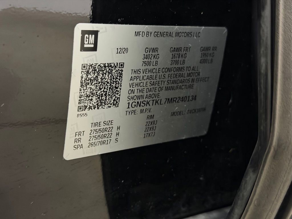 Certified 2021 Chevrolet Tahoe High Country image 38