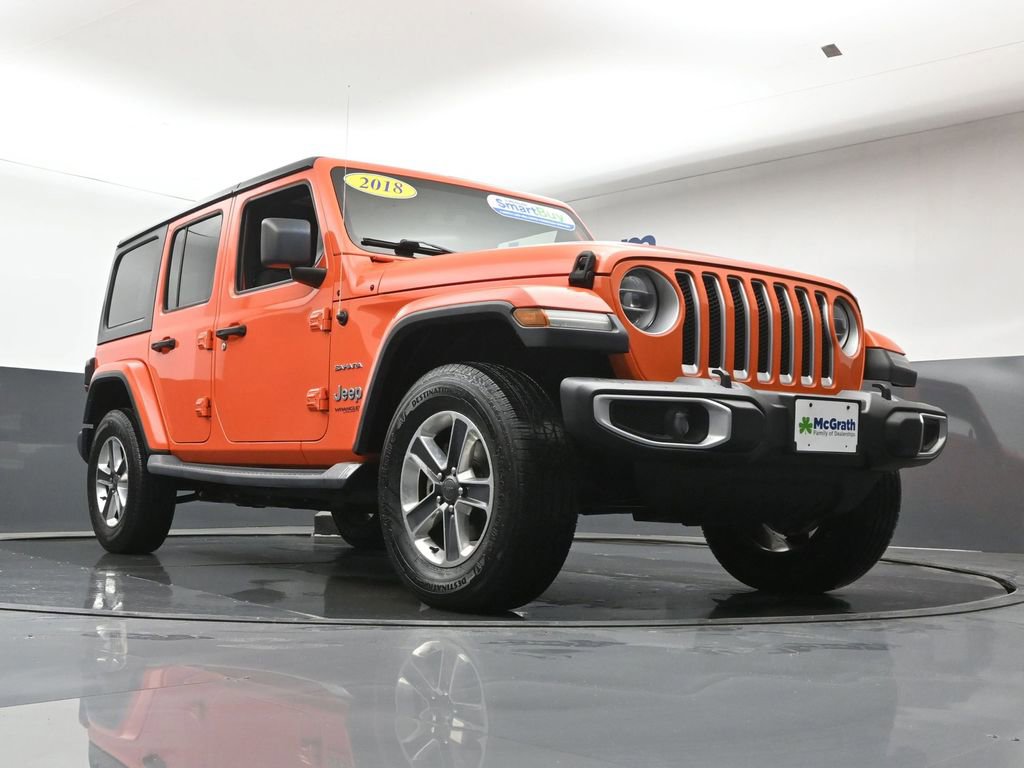 Used 2018 Jeep Wrangler Unlimited Sahara w/ Dual Top Group image 24