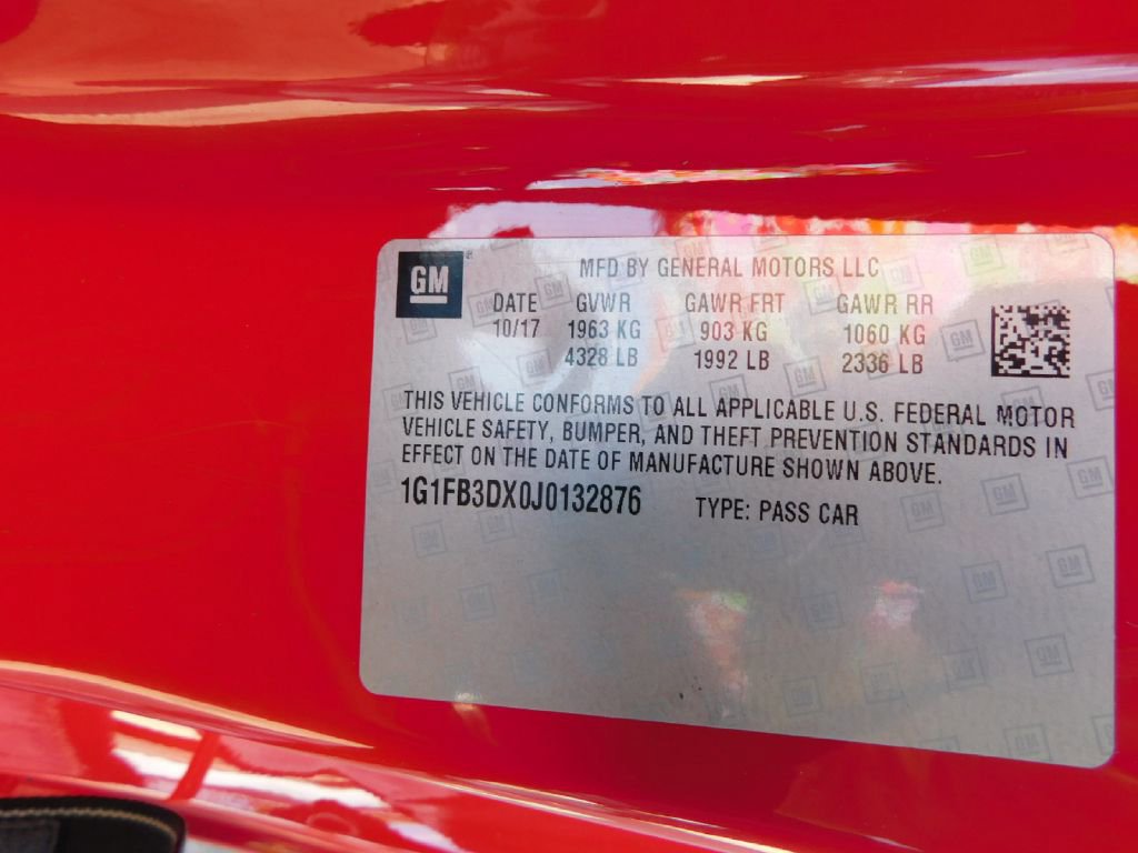 Used 2018 Chevrolet Camaro LT image 12