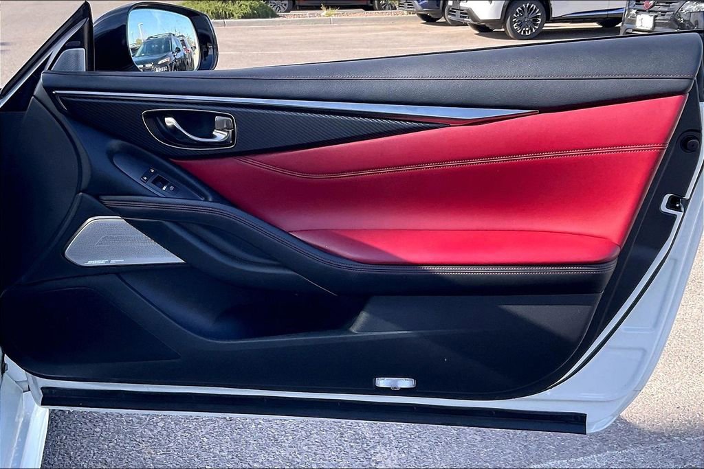 Used 2022 INFINITI Q60 Red Sport 400 w/ Cargo Package RWD image 23