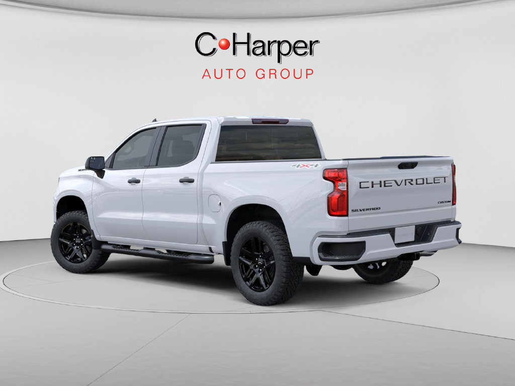 New 2026 Chevrolet Silverado 1500 Custom w/ LPO, Dark Essentials Package AWD/4WD image 3