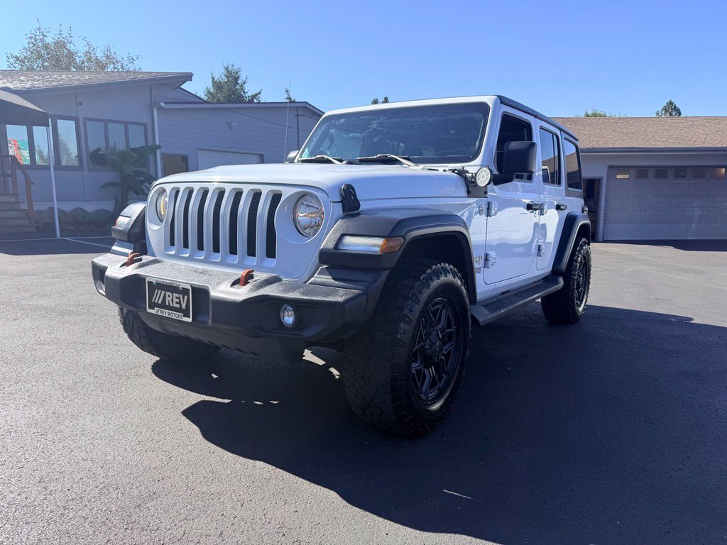 Used 2018 Jeep Wrangler Unlimited Sport AWD/4WD image 1