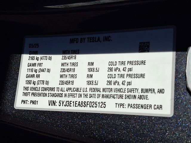 Used 2025 Tesla Model 3 Long Range image 27
